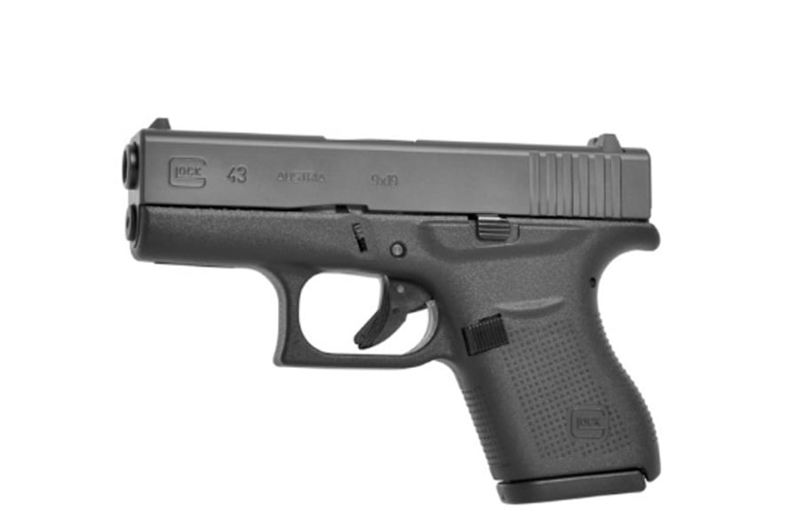 Glock 43 9mm Single Stack Pistol with Night Sights (LE)